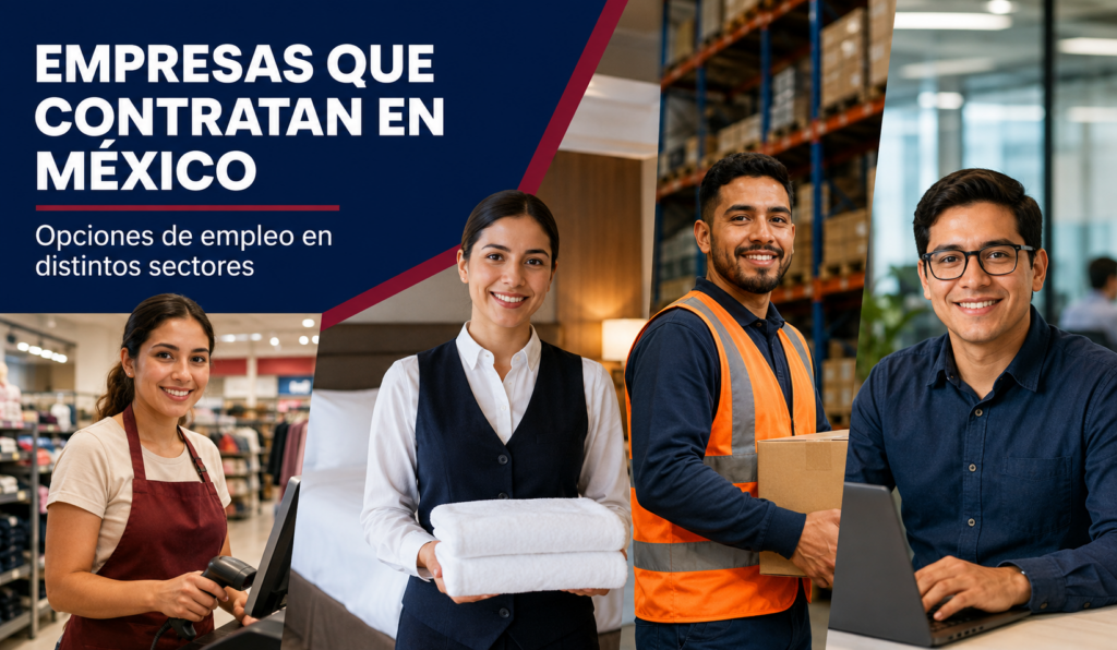Empresas que contratan en México